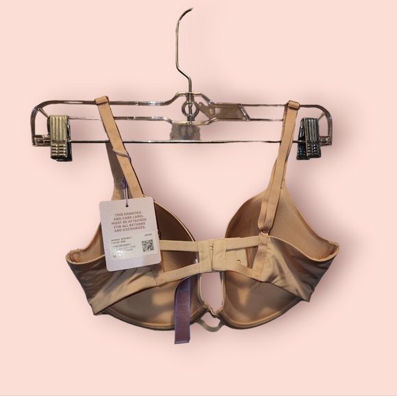 Savage X Fenty Microfiber T-Shirt Bra in Honey Nude Underwire Casual 36DDD - Picture 2 of 2